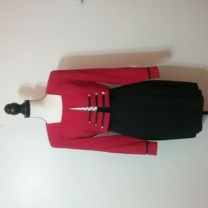 Vintage 1980's "Scarlett" Two Piece Dress Set